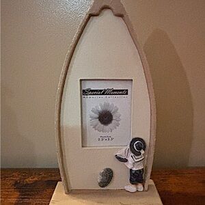 Special Moments Cream and Tan Nautical Frame